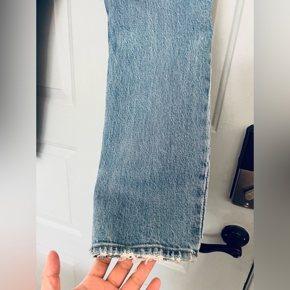 Abercrombie & Fitch the skinny High Rise 31 -12 Jeans Ripped Distressed - Picture 8 of 14